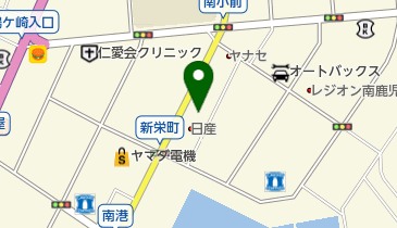 ビーライン新栄店の地図画像