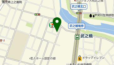 薩摩仕出し料理・典座の地図画像