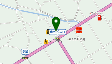 ヒマラヤ出水店の地図画像