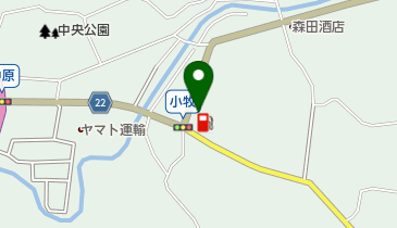 有限会社福田石油店の地図画像