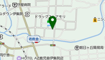 てん美容室の地図画像