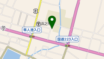 とみくま児童クラブの地図画像
