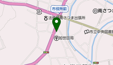 まつした鍼灸整骨院の地図画像