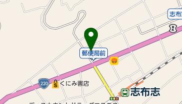 モイスティーヌ志布志サロンの地図画像