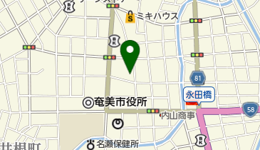 喜喜ランドの地図画像