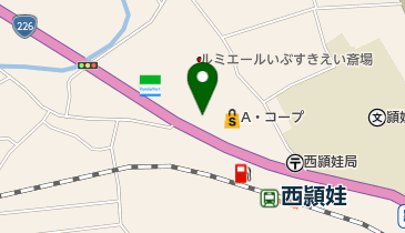 にしむらファッションショップの地図画像