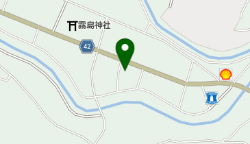 帖佐稲荷神社の地図画像