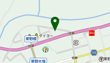 青い鳥パティスリーカフェの地図画像