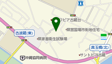 沖縄県ゆうな協会那覇診療所の地図画像