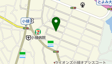 米原NIZO商店の地図画像