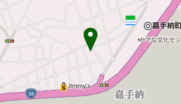 ヤギ制服店の地図画像