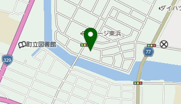 香港飲茶・金の地図画像