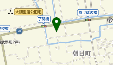 アルバ美容室の地図画像