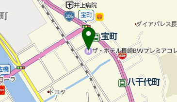 少人数&おもてなしウェディング長崎駅前の地図画像