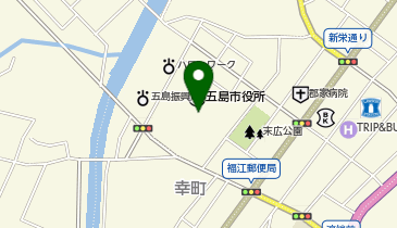 五島市役所 文化観光課の地図画像