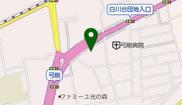 プレジールの地図画像