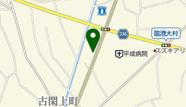 ヘアーノーブルの地図画像