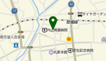 アレン都市株式会社の地図画像
