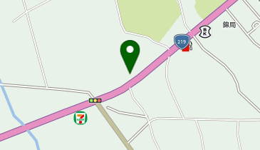 ピースサインニシキの地図画像