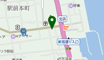 株式会社オーリック別府店の地図画像