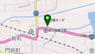 安部七商店の地図画像