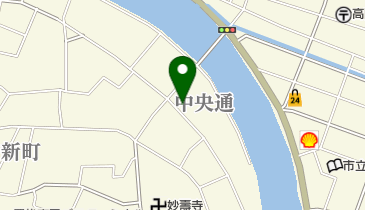 創作和食米やの地図画像