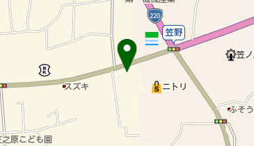 アフラックサービスショップかのや笠之原店募集代理店鹿児島ファミリーライの地図画像