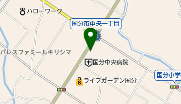 カミヤスポーツの地図画像