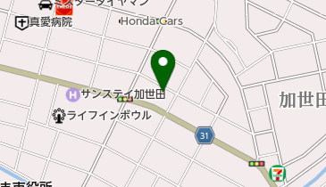 宇都茶道教室の地図画像