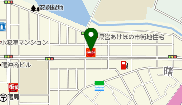 安謝オートガススタンドの地図画像