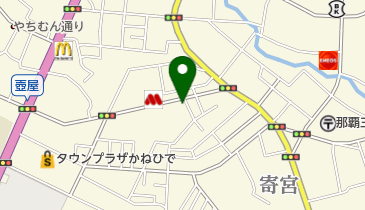 花の店めるへん 那覇寄宮店の地図画像