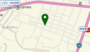 髪切虫の地図画像