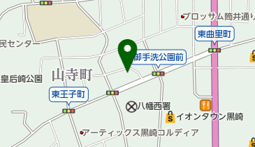 ロードサービス八幡の地図画像