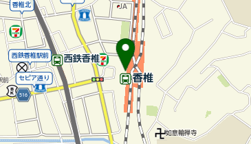 シティコンタクトえきマチ1丁目香椎店の地図画像