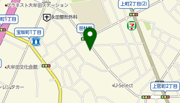 おおむた訪問看護ステーション 訪問看護サービスの地図画像