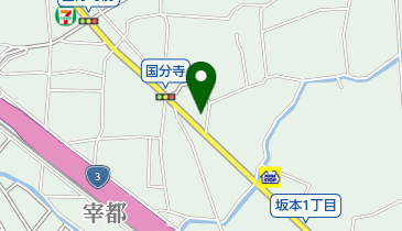 かんてい局太宰府店の地図画像