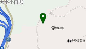 嬉野市役所 嬉野庁舎 みゆき公園 野球場の地図画像