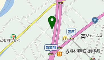 カーショップベースの地図画像