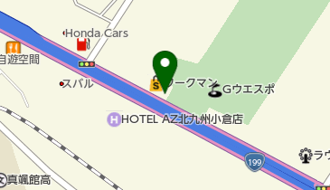 ワークマン小倉西港店の地図画像
