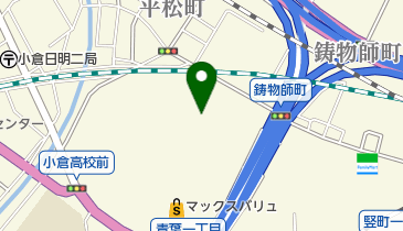 西部ガス株式会社 北九州支社 ガス漏れ通報専用の地図画像