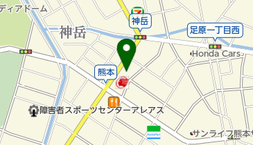 ヤキニク園の地図画像