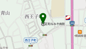 正和なみき病院通所リハラ・フォンテーヌの地図画像