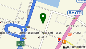 西部ガス株式会社 ガス漏れ通報専用の地図画像
