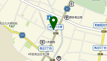 由ら花の地図画像