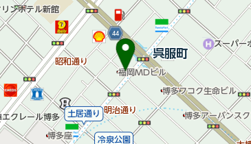 株式会社SRA西日本の地図画像