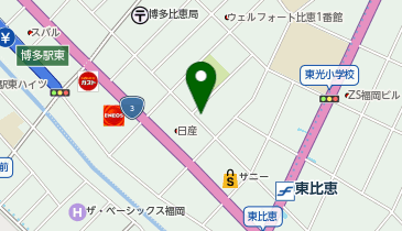 アトリエブランシュの地図画像