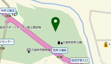 アビリティ株式会社久留米オフィスの地図画像