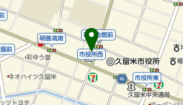 クレア薬局城南店の地図画像