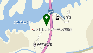 山海お食事処の地図画像