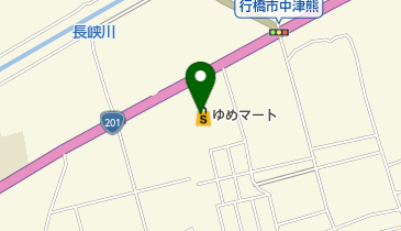 ゆめマート行橋の地図画像